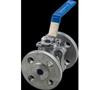 Кран шаровый фланцевый под привод NEWKEY нержавеющий (2PC), AISI304 DN15 (1/2), (CF8), PN40 NK-BFtph(2PC)15/4