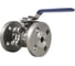 Кран шаровый фланцевый под привод NEWKEY нержавеющий (2PC), AISI304 DN15 (1/2), (CF8), PN40 NK-BFtph(2PC)15/4 4