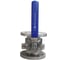Кран шаровый фланцевый под привод NEWKEY нержавеющий (2PC), AISI304 DN65 (2_1/2), (CF8), PN40 NK-BFtph(2PC)65/4 5