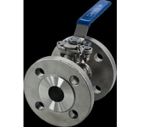 Кран шаровый фланцевый под привод NEWKEY нержавеющий (2PC), AISI304 DN32 (1_1/4), (CF8), PN40 NK-BFtph(2PC)32/4