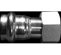 Пресс-соединитель прямой с накидной гайкой NEWKEY нержавеющий, AISI304 DN20x18 мм, (3/4x18mm), CF8, PN16 NK-PAN20*18/4