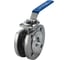 Кран шаровый межфланцевый под привод NEWKEY нержавеющий (1PC), AISI304 DN40 (1_1/2), (CF8), PN40 NK-BIFph40/4 3