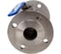 Кран шаровый фланцевый под привод NEWKEY нержавеющий (3PC), AISI304 DN50 (2), (CF8), PN40 NK-BFph50/4 2