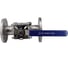 Кран шаровый фланцевый под привод NEWKEY нержавеющий (3PC), AISI304 DN65 (2_1/2), (CF8), PN40 NK-BFph65/4 3