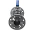 Кран шаровый фланцевый под привод NEWKEY нержавеющий (3PC), AISI304 DN80 (3), (CF8), PN40 NK-BFph80/4 3