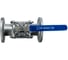 Кран шаровый фланцевый под привод NEWKEY нержавеющий (3PC), AISI304 DN80 (3), (CF8), PN40 NK-BFph80/4 2