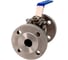 Кран шаровый фланцевый под привод NEWKEY нержавеющий (3PC), AISI316 DN25 (1),(CF8M), PN40 NK-BFph25/6 2