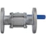 Кран шаровый фланцевый под привод NEWKEY нержавеющий (3PC), AISI316 DN50 (2), (CF8M), PN40 NK-BFph50/6 4