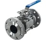 Кран шаровый фланцевый под привод NEWKEY нержавеющий (3PC), AISI316 DN80 (3), (CF8M), PN40 NK-BFph80/6