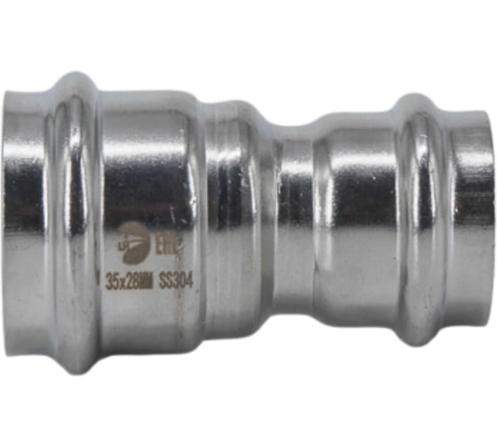 Пресс-муфта NEWKEY нержавеющая, AISI304 35mm x 28mm, CF8, PN16 NK-MP35*28/4