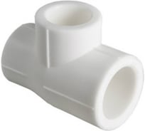 Белый тройник переходной Imperial ф25-20-20 полипропиленовый PPR 40-378