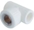 Белый тройник Imperial ф 20-1/2 внут.-20 полипропиленовый PPR 40-310 1