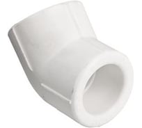 Белый уголок Imperial 45- ф90 полипропиленовый PPR 40-207