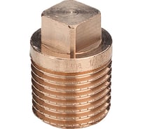 Заглушка бронзовая без обода Viega 1/4 нар 320072