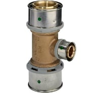 Тройник пресс переходной бронзовый Viega Pexfit Pro ф32-25-25 609016