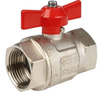 Шаровый кран муфтовый Itap VIENNA 118 1 стандартный проход (бабочка) RAN30F0BSM3VLK