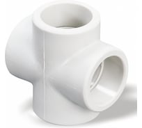 Крестовина полипропиленовая Imperial белая, ф25 PPR 40-542