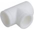 Тройник переходной полипропиленовый Imperial белый, ф63-40-63 PPR 40-397 1