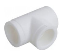 Тройник переходной полипропиленовый Imperial белый, ф75-40-75 PPR 40-375