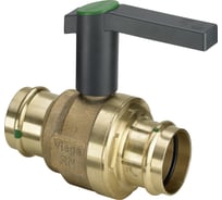 Медный пресс кран шаровой Viega из бронзы ф35 (16бар-pn16) 475895