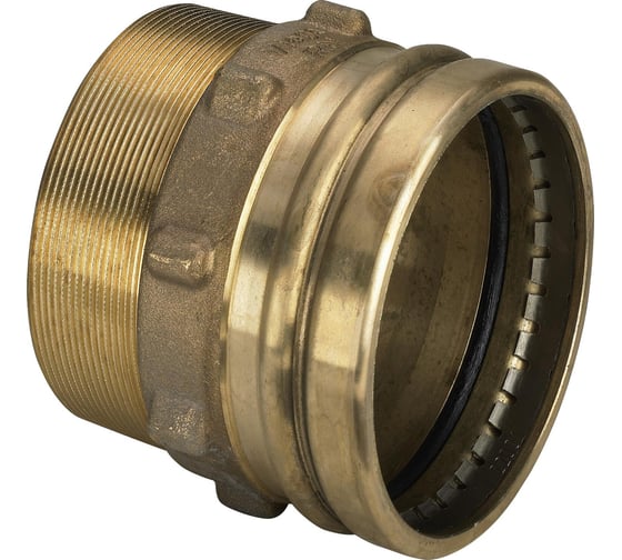 Медный пресс муфта Viega ф88,9-3 нар. газ/вода мод.2211XL 350666