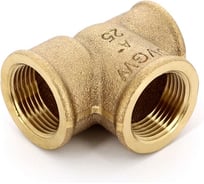 Тройник переходной Viega бронза 3/4-3/4-1/2 г/г/г 362508