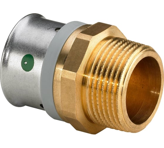 Муфта пресс Viega Pexfit Pro ф16-1/2нар. бронза 607852