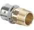 Муфта пресс Viega Pexfit Pro ф32-1 1/4нар. бронза 588144 1