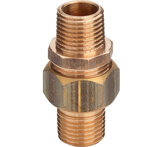 Муфта американка прямая Viega бронза 1 ш/ш (КОНУС.)  446901