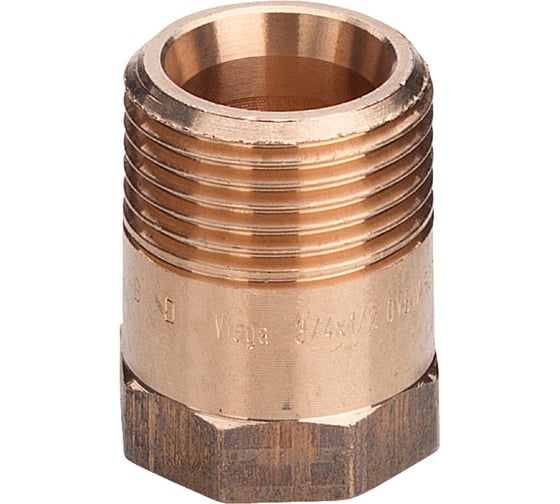 Футорка удлиненная Viega конус. бронза 1/2-3/8 мод.3243   446666