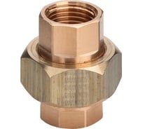 Муфта американка Viega прямая, бронза, 3/8 г/г (плоск.) 282363