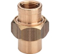 Муфта американка Viega прямая, бронза, 2 1/2 г/г 651138