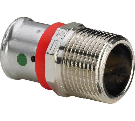 Пресс-концевик Viega с наружной резьбой FONTERRA 15 x 1/2 636173