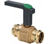 Медный пресс кран шаровой Viega из бронзы, ф18 (16бар-pn16) 475864