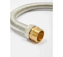 Гибкая подводка с 2-мя стопорными кольцами, прокладками, ниппелем и гайками 1 1/2 KF 40/1400 ш/ш Kofulso