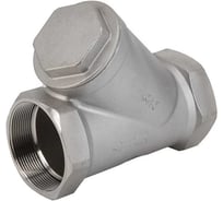 Фильтр муфтовый Y-типа нержавеющий NEWKEY, AISI316 DN65 (2 1/2), CF8M, PN16 NK-YS65/6