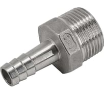 Штуцер ёлочка нержавеющий NEWKEY, AISI304 DN25×15 мм (1×15 мм), CF8, PN16 NK-FHN25x15/4