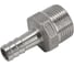 Штуцер ёлочка нержавеющий NEWKEY, AISI304 DN25×15 мм (1×15 мм), CF8, PN16 NK-FHN25x15/4 1