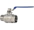 Кран шаровой DN.ru 304-304-PTFE-FP-T-H ВР/НР Ду15 Ру63 нержавеющая сталь AISI 304, ручка-рычаг D160-77781 1