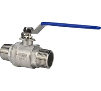 Кран шаровой DN.ru 304-304-PTFE-FP-T-H НР/НР Ду15 Ру63 нержавеющая сталь AISI 304, ручка-рычаг D160-77787