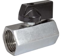 Кран шаровой PI TOOLS KR-1/2FF для воды, отопления, сжатого воздуха, Арт. 187
