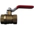 Кран шаровой Doron 1 1/4", внутр-внутр, ручка, гайка-гайка 8404 1