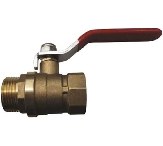 Кран шаровой Doron 2", внутр-нар, ручка, гайка-штуцер 8412 1