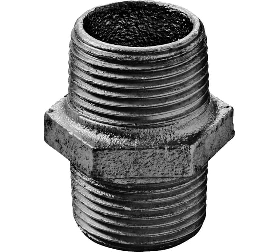 Ниппель чёрный резьбовой BergMontana 1/2" Atusa/Berg Montana-Ф 28021003 28001003 1