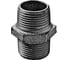 Ниппель чёрный резьбовой BergMontana 1/2" Atusa/Berg Montana-Ф 28021003 28001003 1