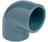 Отвод AQUAVIVA НПВХ клеевой 90 DN 25 PN16  ELW0259 56146 1