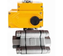 Кран шаровой DN.ru 316-316-PTFE-FP-SW-ISO-H Ду50 Ру63 под приварку, эл.привод QT-008 380В D160-76619