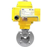 Кран шаровой DN.ru КШФПТ.316.180 Ду32 Ру40 фланцевый, эл.привод QT-005-220-0-10В DAR gander D160-75505