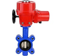 Затвор дисковый DN.ru QT450-QT450-NBR-2W-Fb-H Ду125 Ру16 эл.привод QT-W (M) EX-015 220В D050-89562