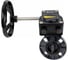 Затвор дисковый DN.ru QT450-QT450-NBR-2W-Fb-H Ду125 Ру16 редуктор HAM-1 D050-89604 2